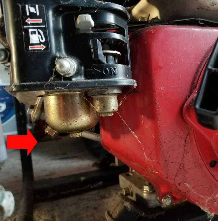 Generator will not start Troubleshooting, Honda Generator carburetor drain screw