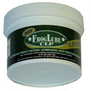 FrogLube CLP on Stainless Steel, Frog Lube Rust Prevention, 8oz jar