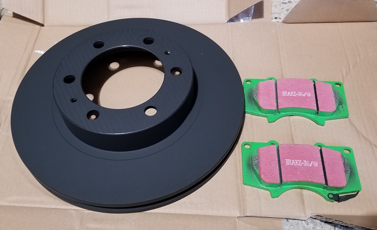 EBC Greenstuff Front Brake Pads | 2018+ Volvo XC40 T4 main image 1